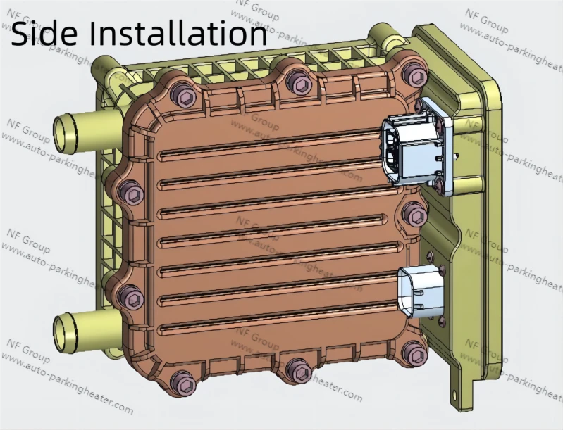 new electric water heater application